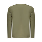 Rifle Green Cotton Men T-Shirt